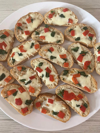 Christmas Ciabatta Bread