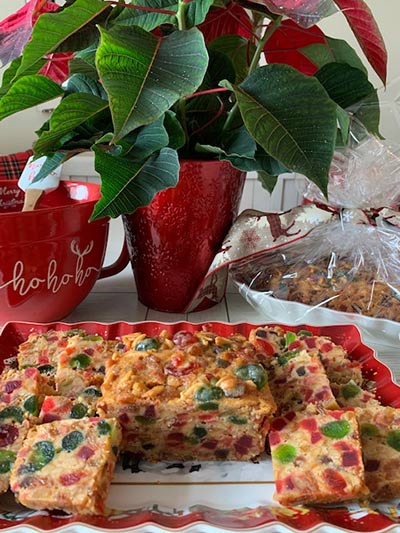 Orange Almond Fruitcake